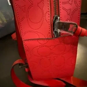 Coach | Bags | Coach Red Backpack Womens Brand New Wo Tags  display picture 3